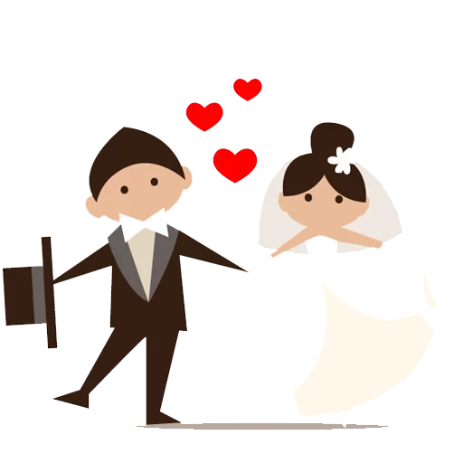 💑 Стикер «Wedding» для Telegram