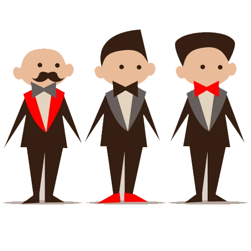 👬 Стикер «Wedding» для Telegram