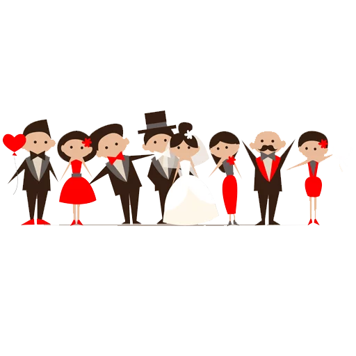 👥 Стикер «Wedding» для Telegram