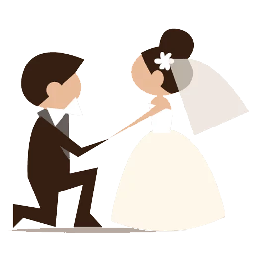 👫 Стикер «Wedding» для Telegram