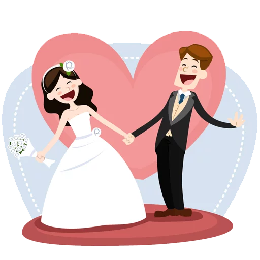 💑 Стикер «Wedding» для Telegram