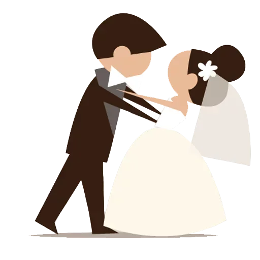🥳 Стикер «Wedding Time» для Telegram