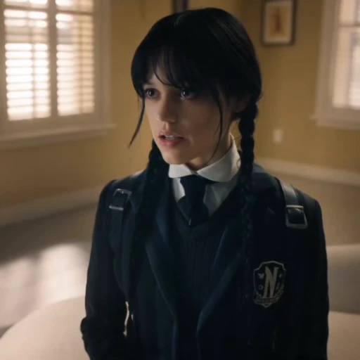 🕷️ Стикер «wednesday addams» для Telegram