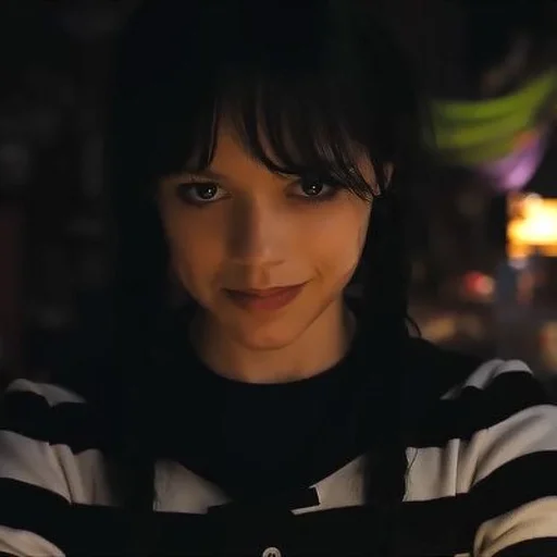 🔭 Стикер «Wednesday Addams» для Telegram