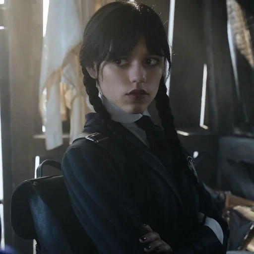 📼 Стикер «Wednesday Addams» для Telegram