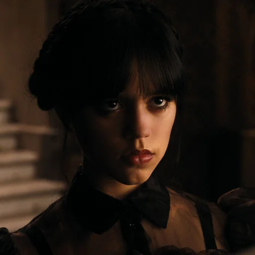 🔭 Стикер «Wednesday Addams» для Telegram