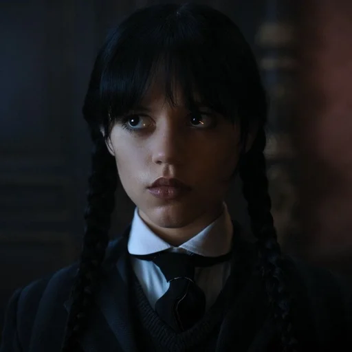 🔭 Стикер «Wednesday Addams» для Telegram