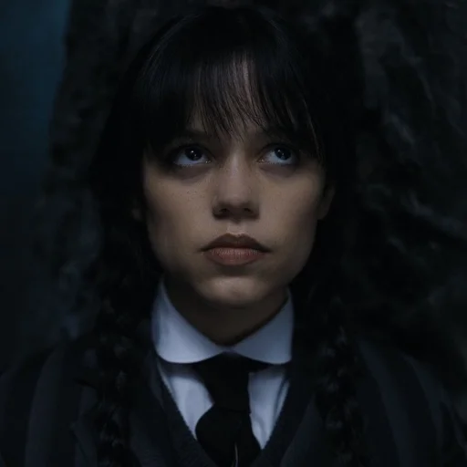 🔭 Стикер «Wednesday Addams» для Telegram