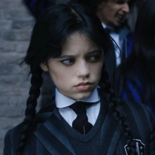 Стикерпак Wednesday Addams для Telegram — скачать