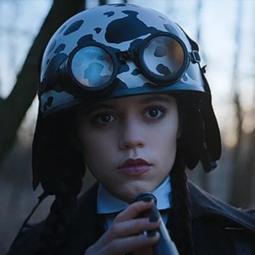 🔭 Стикер «Wednesday Addams» для Telegram