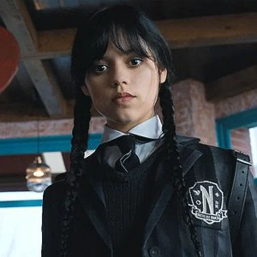 🔭 Стикер «Wednesday Addams» для Telegram