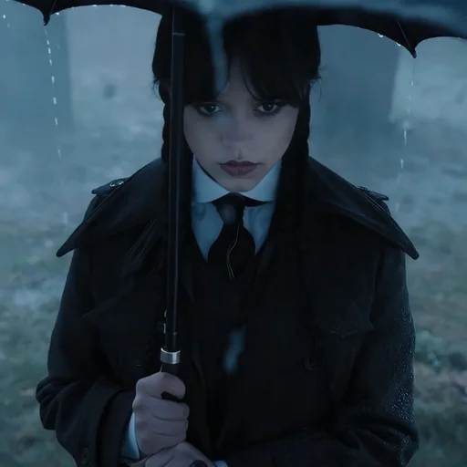 🔭 Стикер «Wednesday Addams» для Telegram