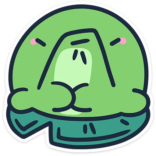 😤 Стикер «Среда, чуваки» для Telegram