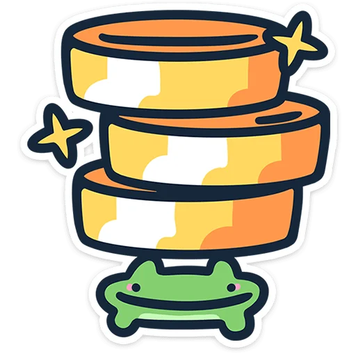 💰 Стикер «Среда, чуваки» для Telegram