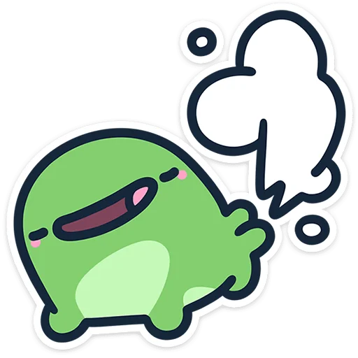 🐸 Стикер «Среда, чуваки» для Telegram