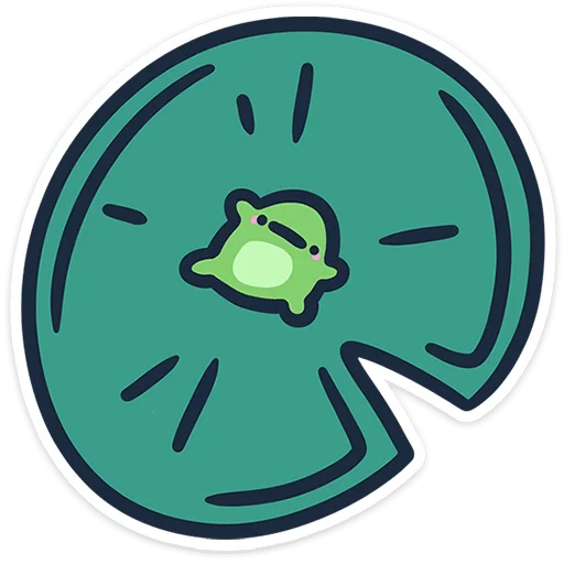 🐸 Стикер «Среда, чуваки» для Telegram