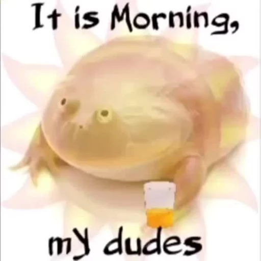 🕖 Стикер «Wednesday My Dudes» для Telegram