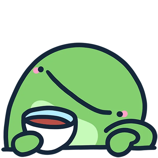 ☕️ Стикер «Среда Без Текста» для Telegram
