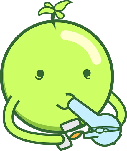 🌿 Стикер «weed» для Telegram