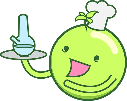 🌿 Стикер «weed» для Telegram