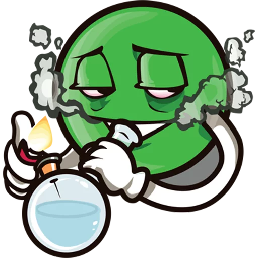 🌿 Стикер «weed» для Telegram