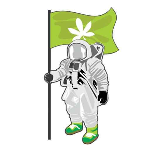 🌿 Стикер «weed» для Telegram
