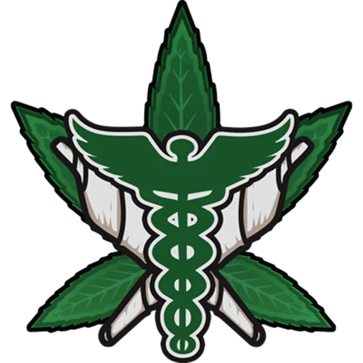 🌿 Стикер «weed» для Telegram