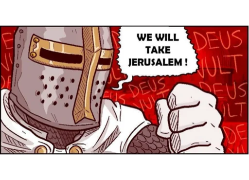 💪 Стикер «CRUSADER MEMES» для Telegram