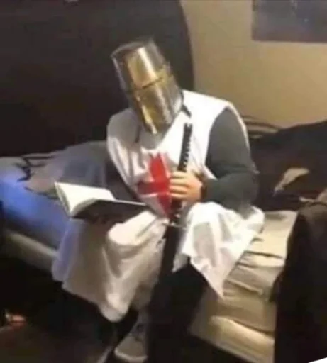 🤔 Стикер «CRUSADER MEMES» для Telegram