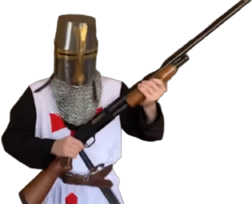 🔫 Стикер «CRUSADER MEMES» для Telegram