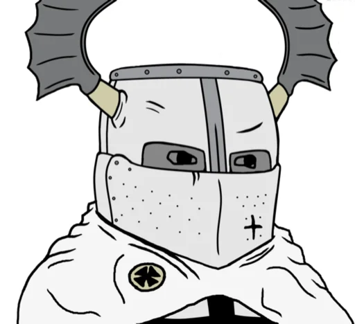 ❔ Стикер «CRUSADER MEMES» для Telegram