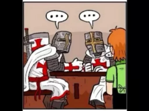 😐 Стикер «CRUSADER MEMES» для Telegram