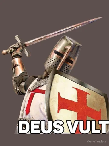 Стикерпак CRUSADER MEMES для Telegram