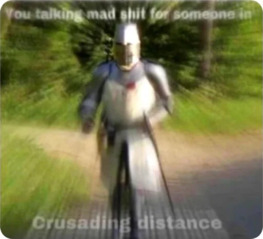 ‼️ Стикер «CRUSADER MEMES» для Telegram