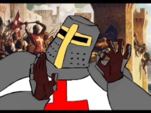 👌 Стикер «CRUSADER MEMES» для Telegram