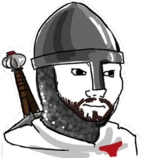 😶 Стикер «CRUSADER MEMES» для Telegram