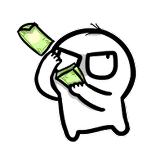💸 Стикер «WeirdMoji» для Telegram