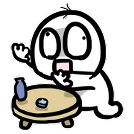 😱 Стикер «WeirdMoji» для Telegram