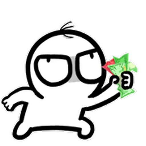 💸 Стикер «WeirdMoji» для Telegram