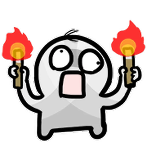 Стикерпак WeirdMoji для Telegram