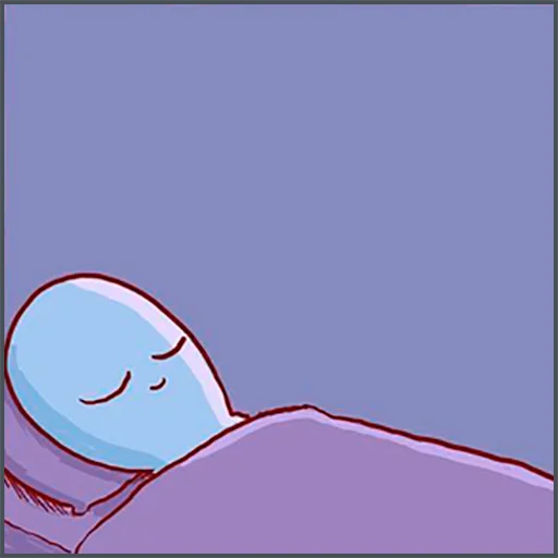 🛌 Стикер «Странная планета» для Telegram