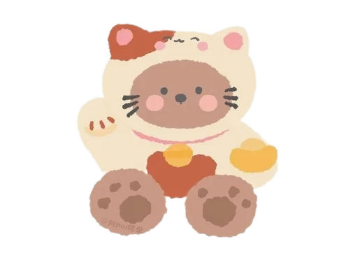 🧸 Стикер «weirdreamss» для Telegram