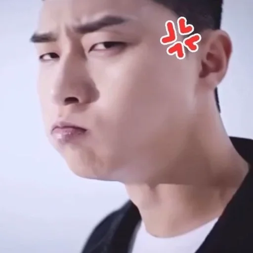 🍔 Стикер «kdrama memes» для Telegram