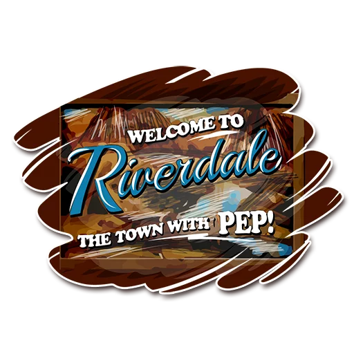 Стикерпак Welcome to Riverdale для Telegram — скачать