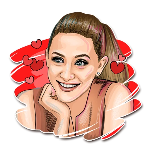 🥰 Стикер «Welcome to Riverdale» для Telegram