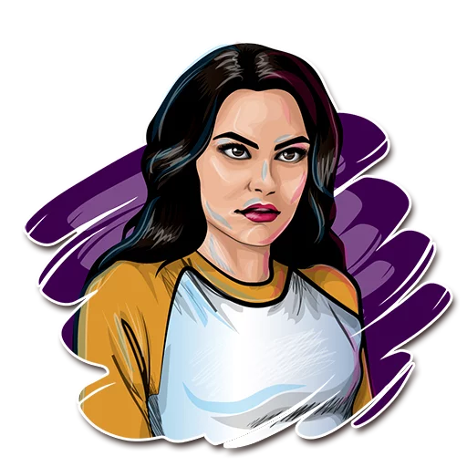 😼 Стикер «Welcome to Riverdale» для Telegram