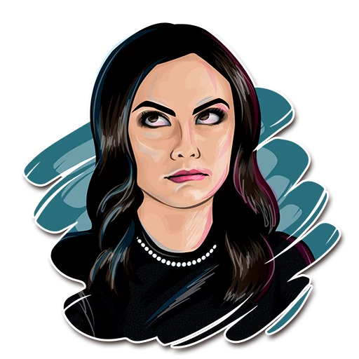 🙄 Стикер «Welcome to Riverdale» для Telegram