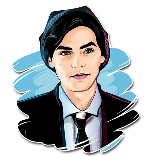 😉 Стикер «Welcome to Riverdale» для Telegram