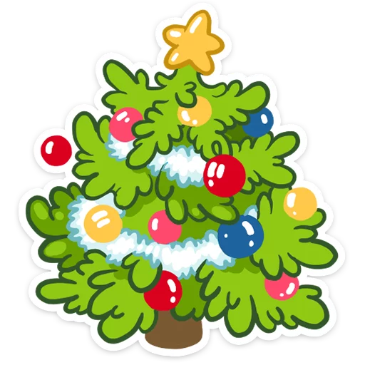 🎄 Стикер «Well, happy New Year!» для Telegram