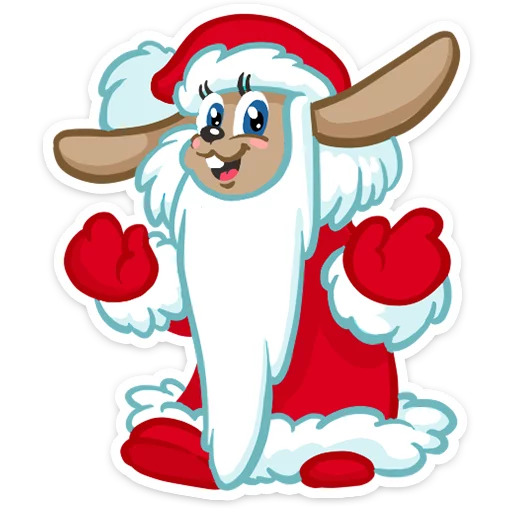 🎅 Стикер «Well, happy New Year!» для Telegram